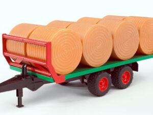 Ballentransportanhänger mit 8 Rundballen