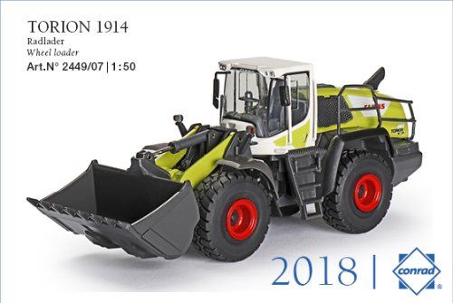 Liebherr TORION 1914 Radlader- Claas -