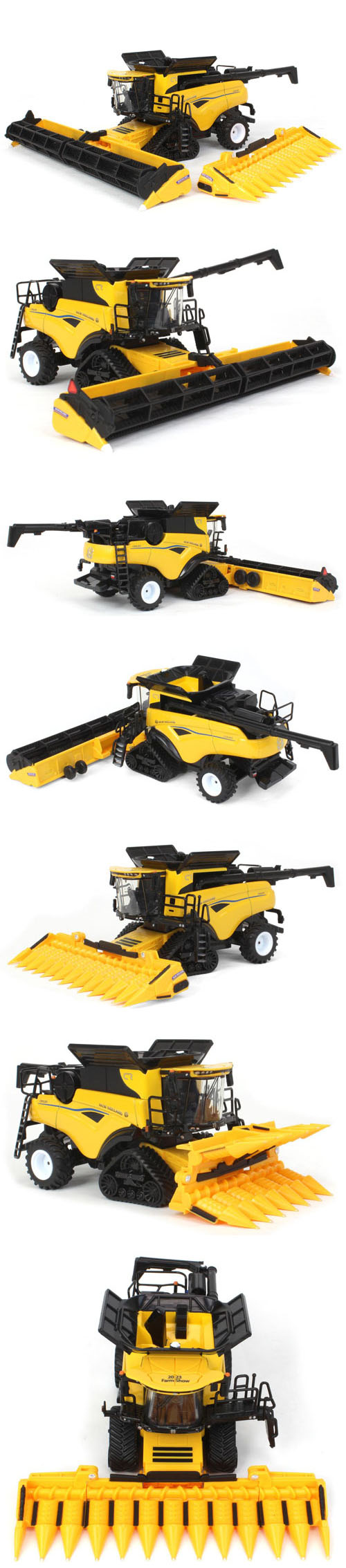 New Holland CR9.90 Mähdrescher mit Raupenlaufwerkmit beiden Schneidwerken- 2023 Farm Show -