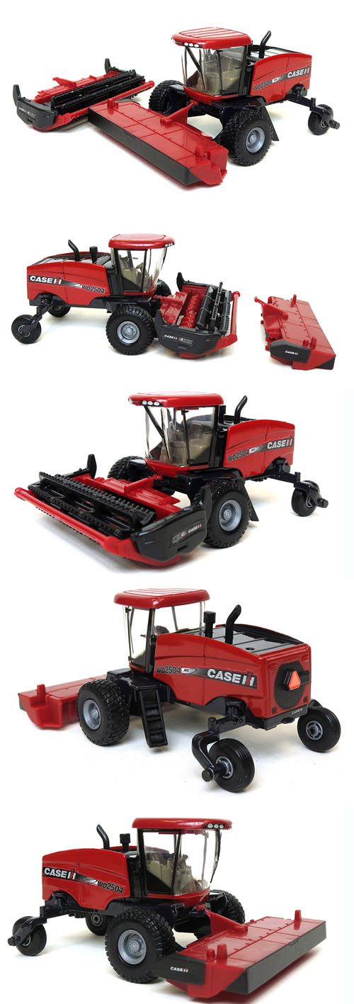 SonderangebotCase IH WD2504 selbstfahrender Schwadermit zwei abnehmbaren Schneidwerken