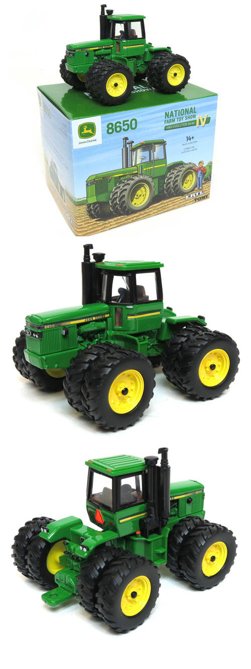 RestpostenJohn Deere 8650 4WD mit Zwillingsbereifung- 2016 National Farm Toy Show -