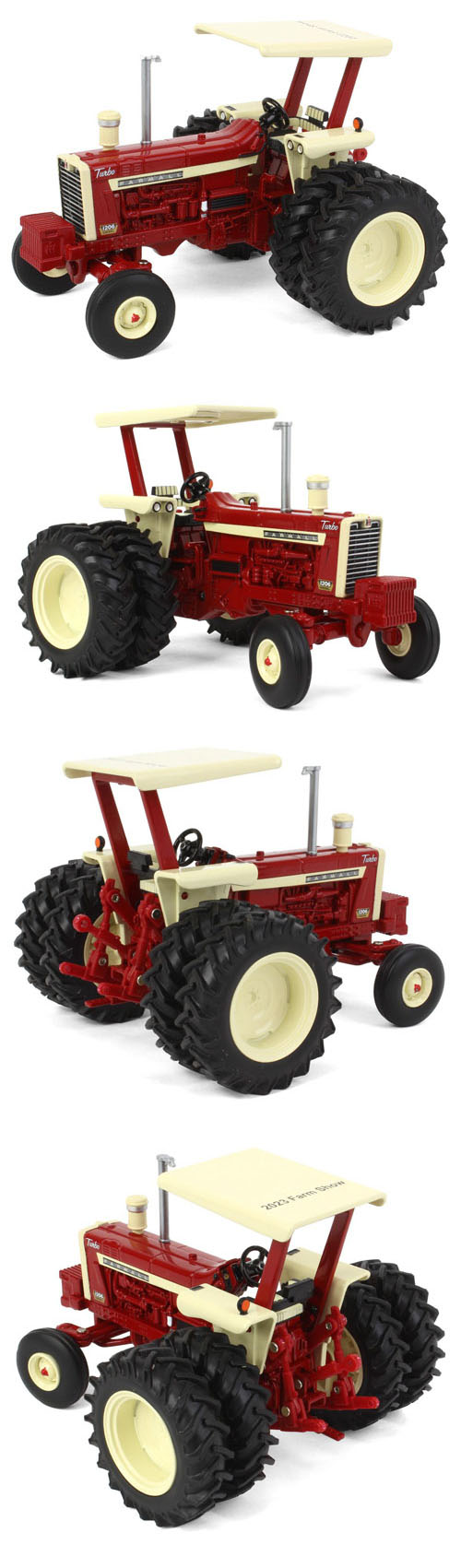 Farmall 1206- 2023 Farm Show - 100 Jahre Farmall -- hinten Zwillingsbereifung- 3-Punkt Hydraulik