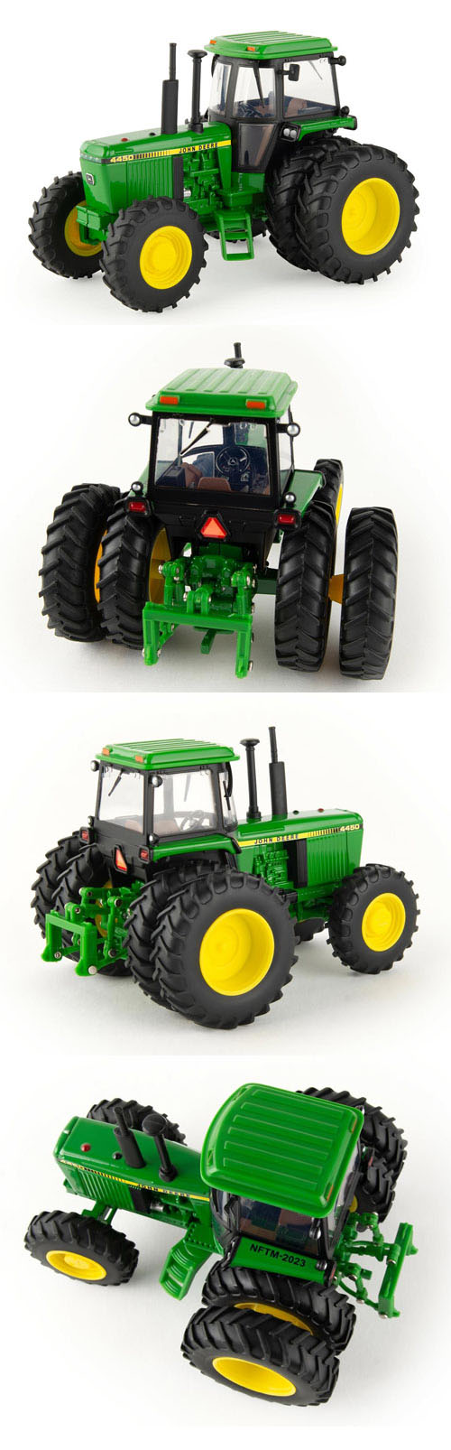 John Deere 4450 Allrad mit Zwillingsbereifung hinten- 2023 National Farm Toy Museum Select Serie -