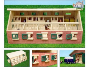 Pferdestall mit 10 Pferdeboxen 62 x 42-5 x 22 cm