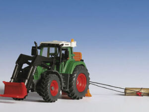 RestpostenFendt mit Frontpolderschild und Doppeltrommelwinde( Bausatz )