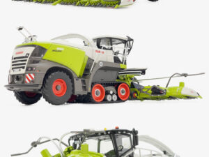 NEUClaas Jaguar 990 TERRA TRAC mit Orbis 900 und Transportsystem