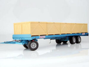 Maupu Flachbett-Anhänger 1180/200 mit 10 Kisten