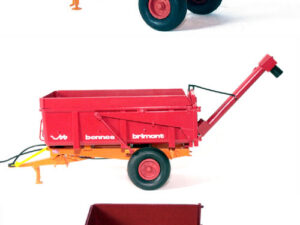 NEUBrimont BB8 Anhängerkleiner Einachsanhänger mit Auslaufrohr