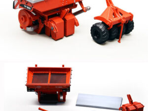 Kuhn TF 1500 Düngerstreuer mit  Gewicht und Frontpacker Walze zum Wechseln mit Schlauch