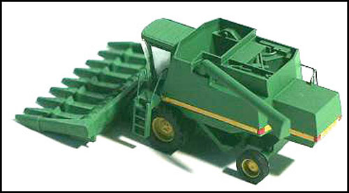 RestpostenJohn Deere 9500 Mähdrescher mit Maisgebiss( Bausatz )