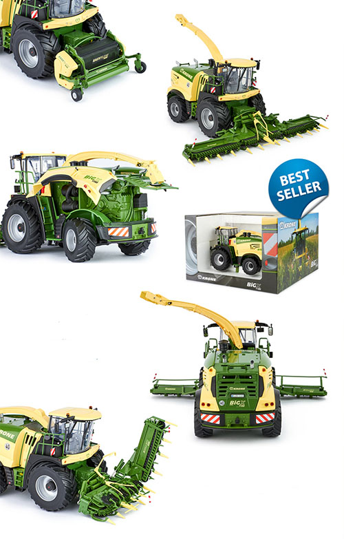 NEUKrone Big X 1180 mit Maisgebiss und Pick-up- mit XCollect900-3 und Easy Flow 300S -