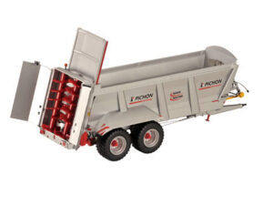 Pichon " Muck Master " Tandem Miststreuer mit Schiebebordwand