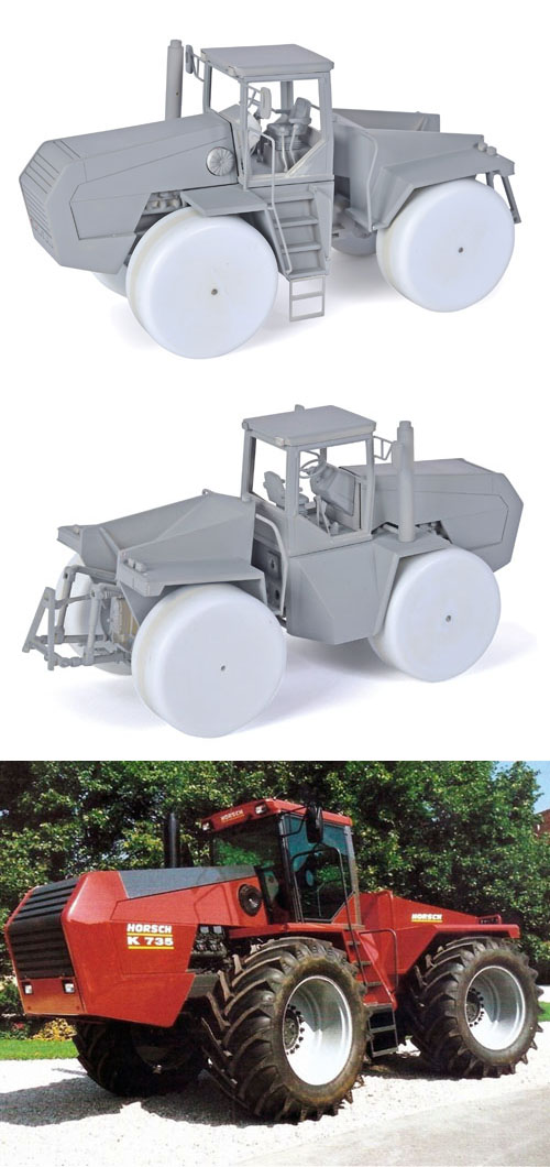 RestpostenHorsch K-735 rotPRO.32 - Resin - Serie( limitierte Auflage 750 Stk. )