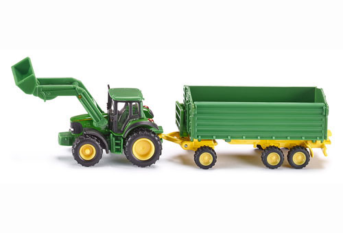 John Deere mit Frontlader und 3-achs Silagekipper( wieder lieferbar ab Anfang Januar 2022 )