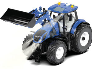 New Holland T7.315 mit Frontlader und App-Steuerung