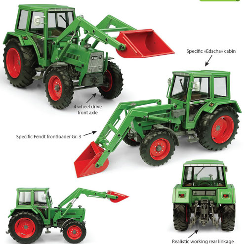 Fendt Farmer 108LS mit " Edscha" Kabine und Frontlader( geplanter neuer Liefertermin Ende 2025 )