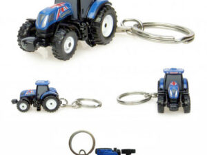 RestpostenNew Holland T7.210 mit U.K. FlaggeSchlüsselanhänger