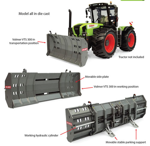 Volmer Silage Teleskop Schiebeschild VTS 300( wieder lieferbar im 1. Quartal 2025 )