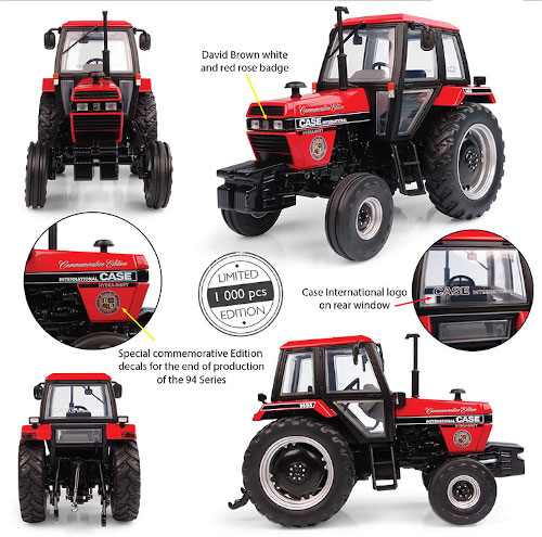 Case IH 1494- 2 WD - Commemorative Edition - 1988( limitierte Auflage 1000 Stk. )