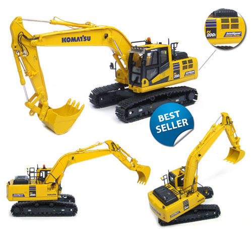 Komatsu PC200i-10 intelligente Maschinen Kontrolle