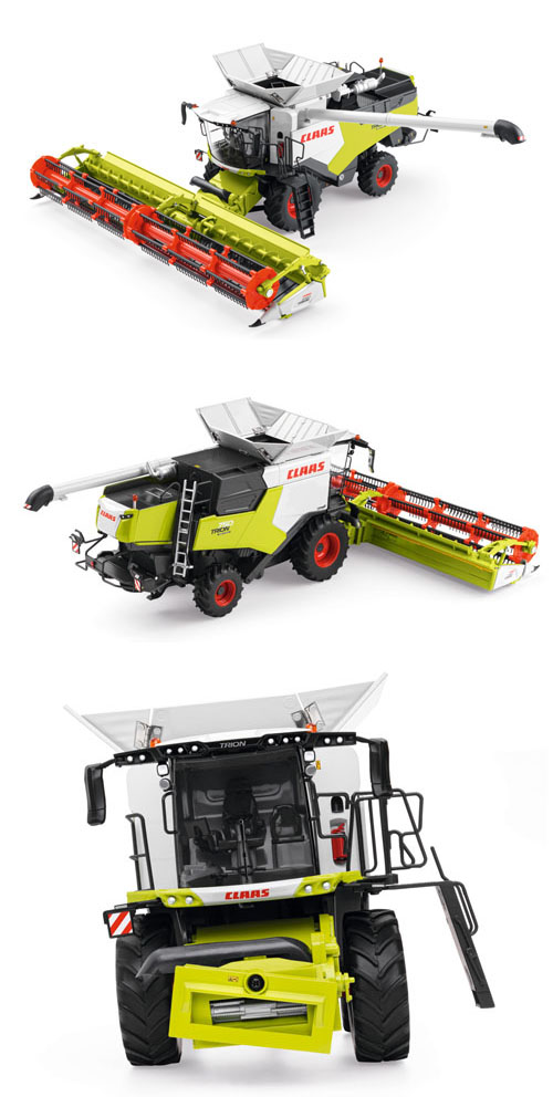 RestpostenClaas Trion 750 Montana + Convio 1080 Flex- limitierte Auflage 2000 Stk. -