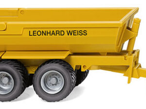 Krampe Halfpipe MuldenkipperBaustelleneinsatz " Leonhard Weiss "