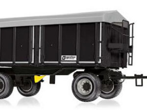 Kröger Zweiachs-Dreiseiten- Kippanhänger HKD 302- schwarz -