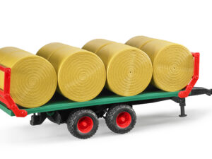 Ballentransportanhänger mit 8 Rundballen