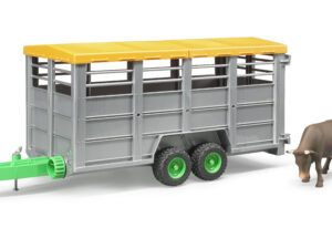 Viehtransportanhänger mit 1 Kuh