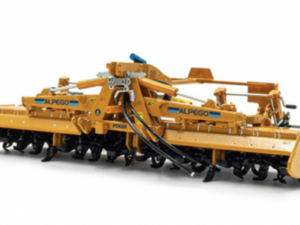 Alpego Poker C/Gabbia- klappbare Bodenfräse mit Stab Walze -