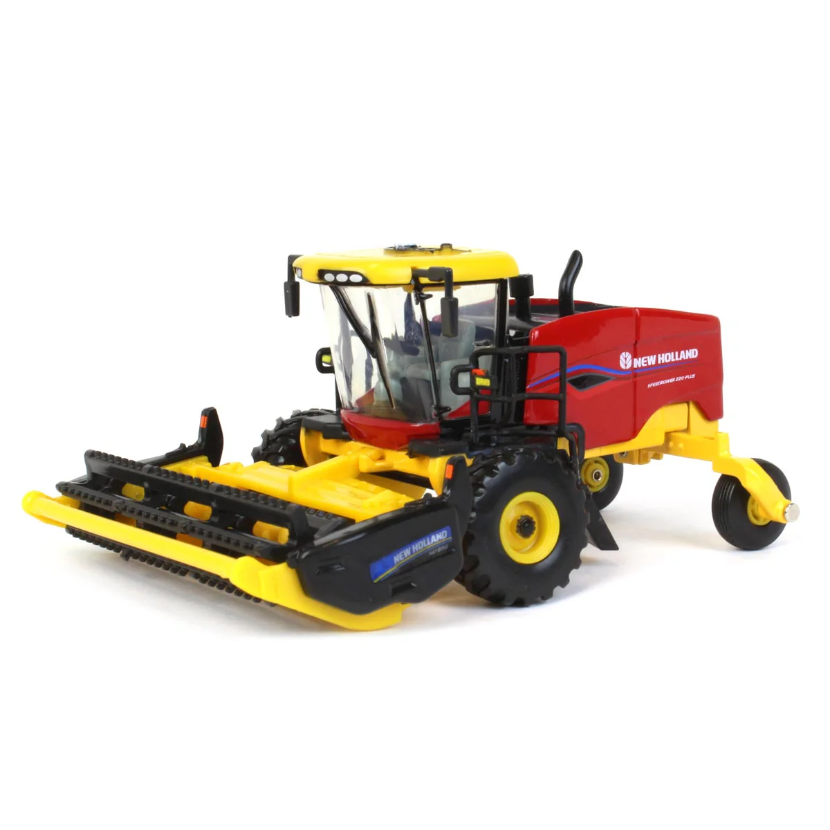 New Holland Speedrower 220 PLUS Selbstfahrender Schwadermit zwei verschiedenen Aufnahmen- 2022 Farm Show - – Bild 3