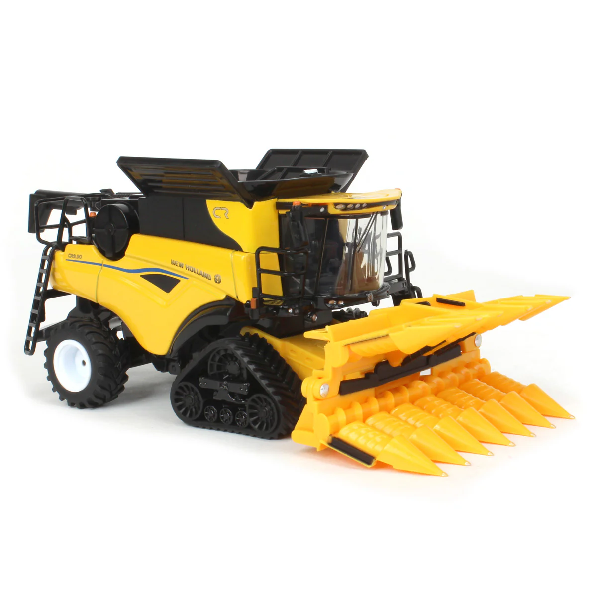 New Holland CR9.90 Mähdrescher mit Raupenlaufwerkmit beiden Schneidwerken- 2023 Farm Show - – Bild 4