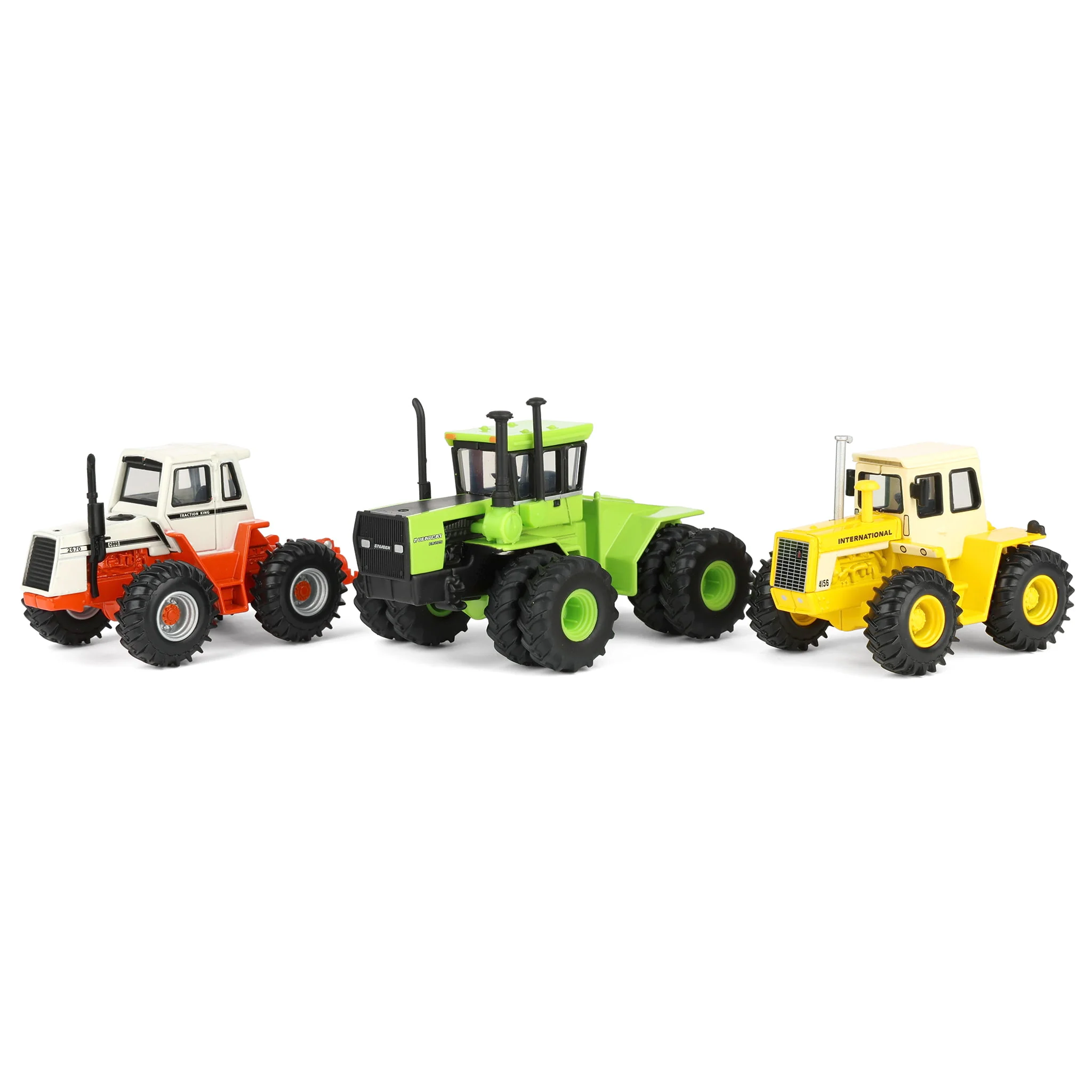 Case- International & Steiger Tractor Set- Toy Tractor Times 42jähriges Jubiläum -