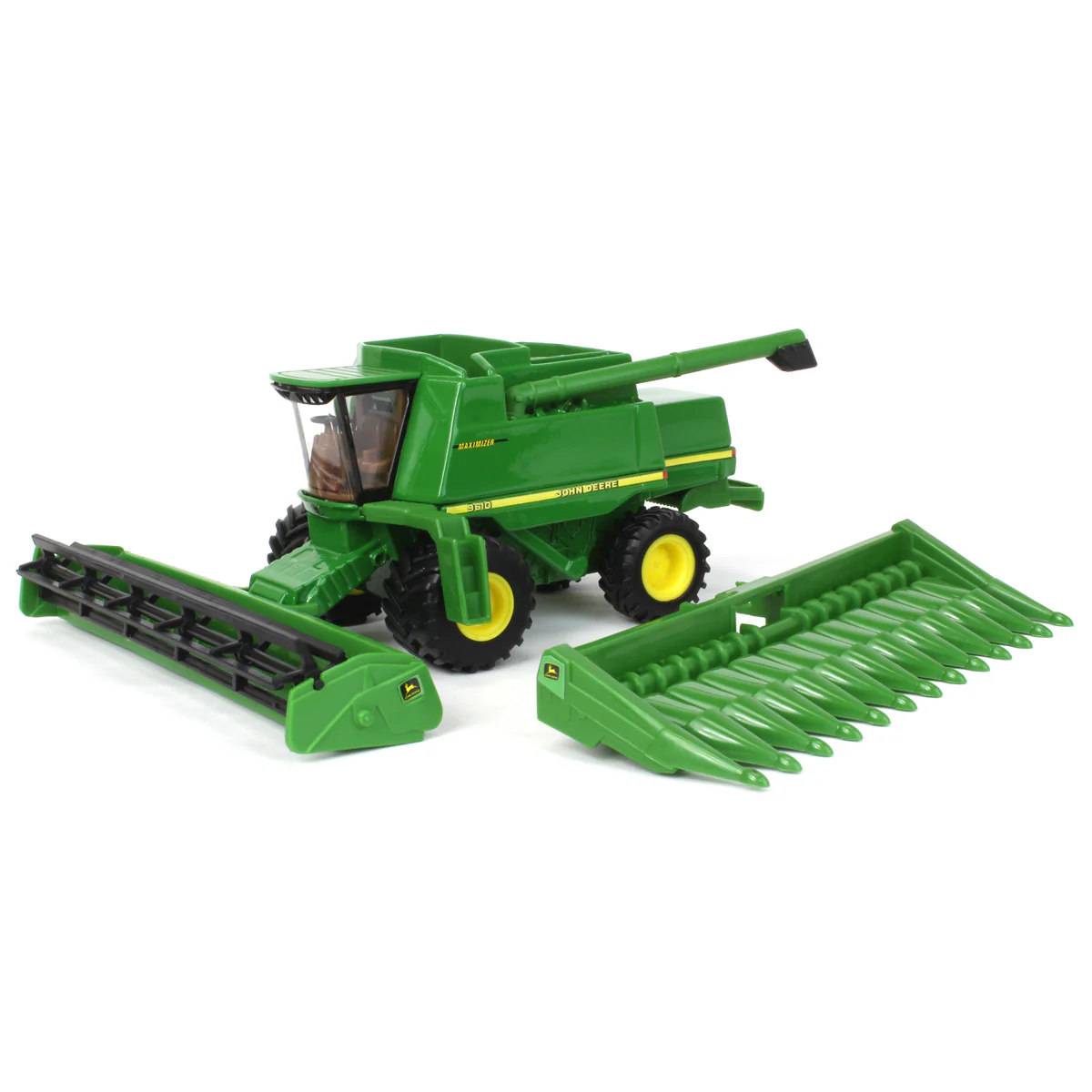 John Deere 9610 Mähdreschermit Getreide- und Maisgebiss
