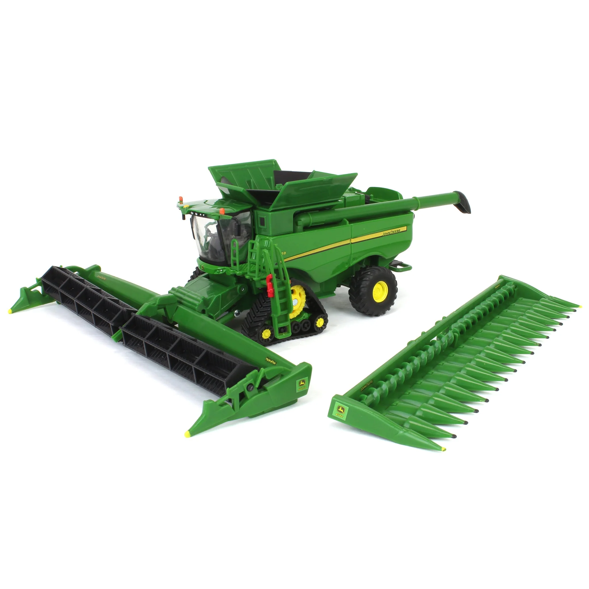John Deere S780 Mähdrescher mit Raupenlaufwerkund zwei Schneidwerken- Prestige Collection -