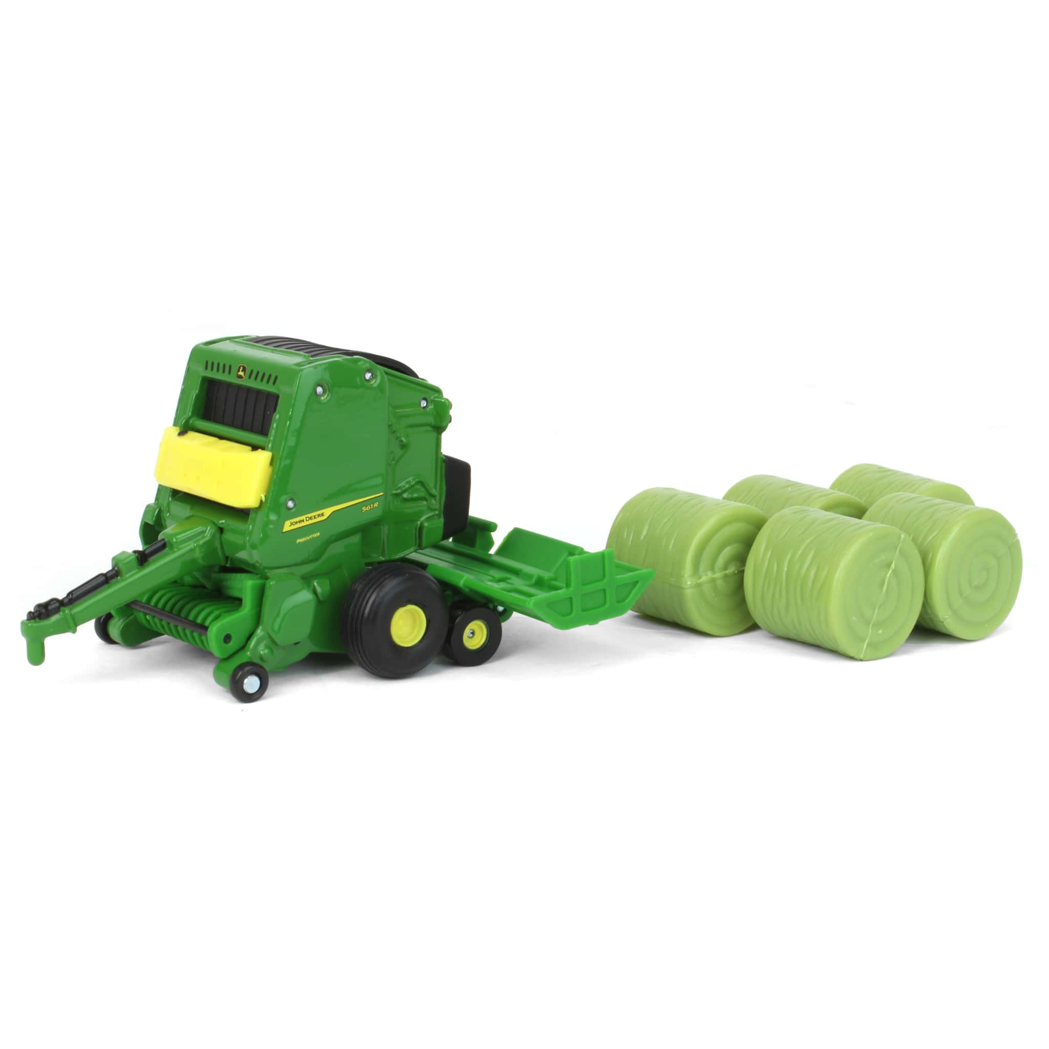 John Deere 561R Rundballenpresse mit 6 Ballen