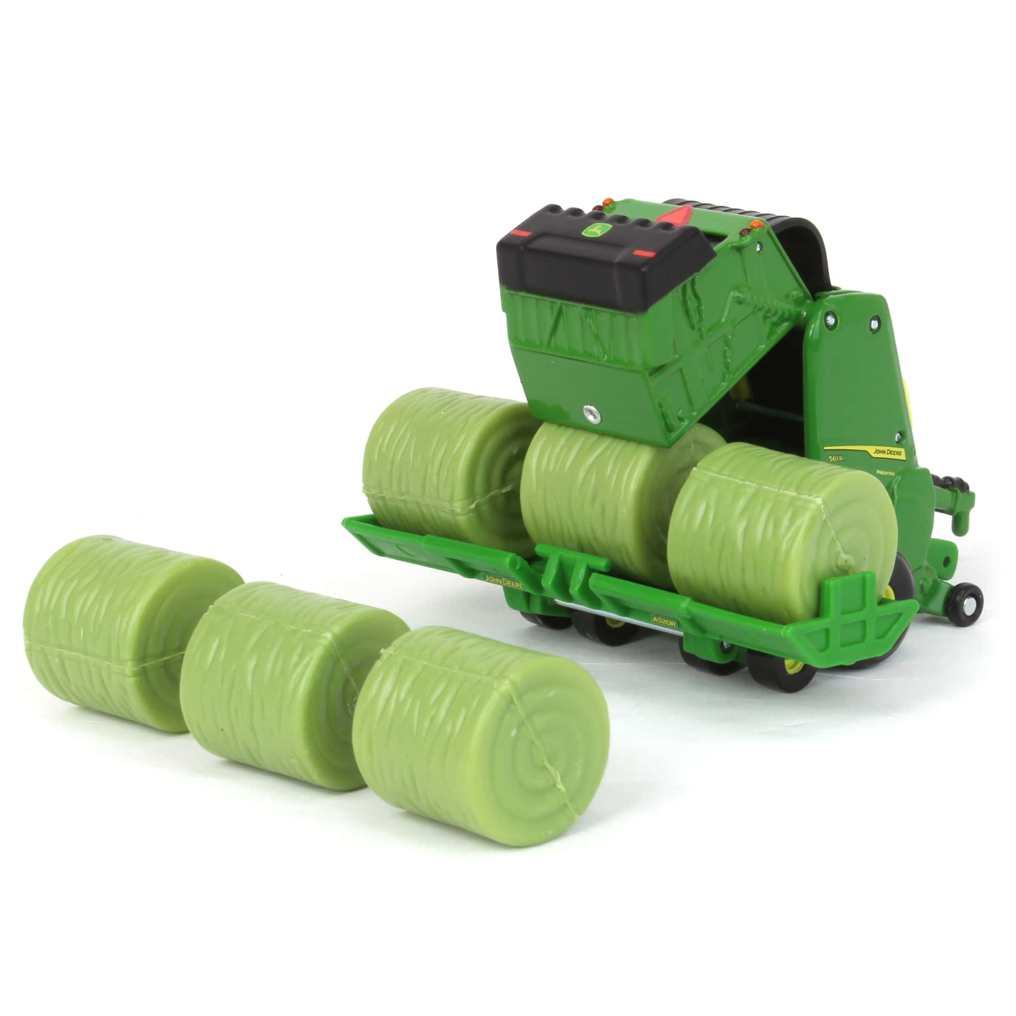 John Deere 561R Rundballenpresse mit 6 Ballen – Bild 3