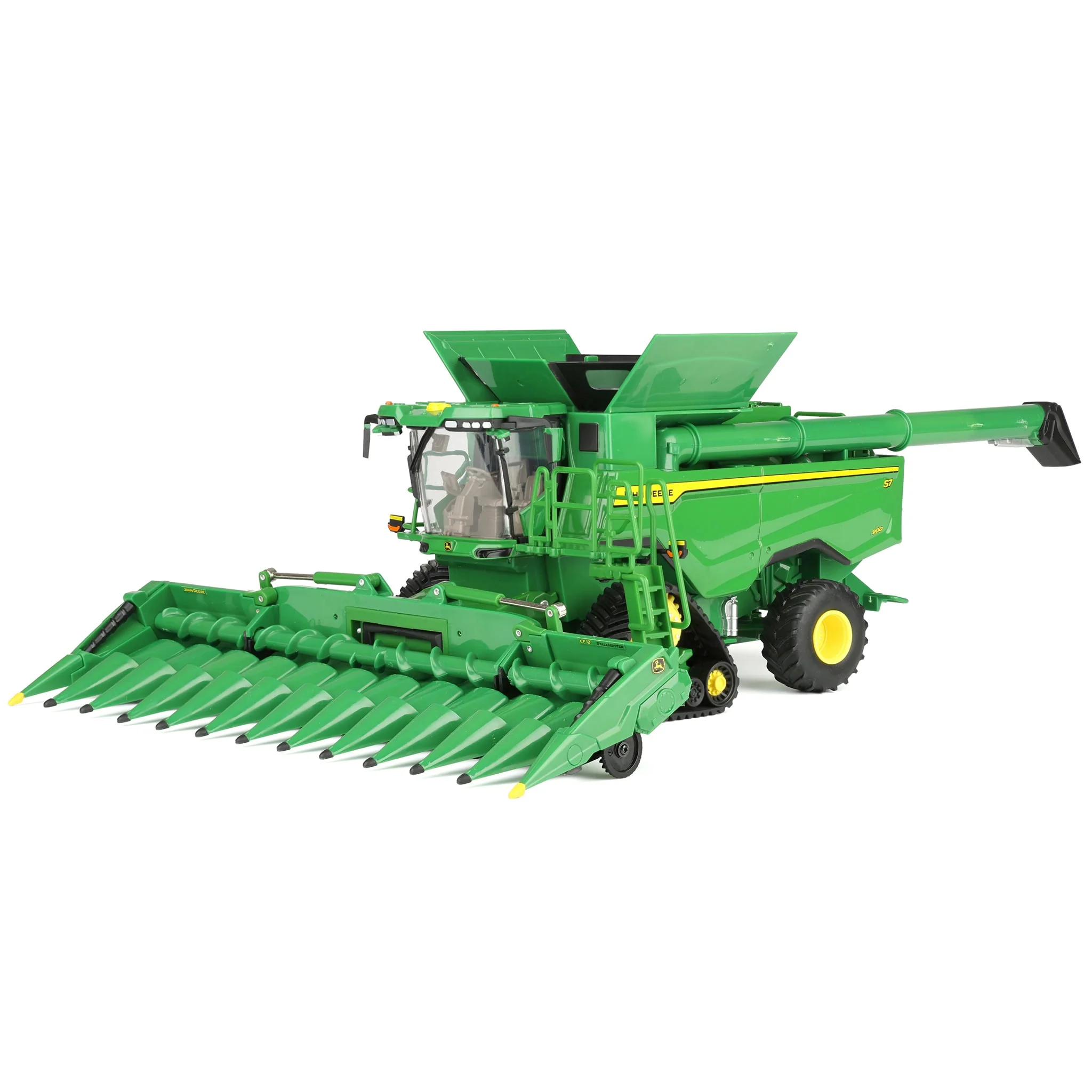 John Deere S7 900 Mähdrescher mit Kettenlaufwerkmit Getreide und Maisschneidwerk- Prestige Collection - – Bild 2