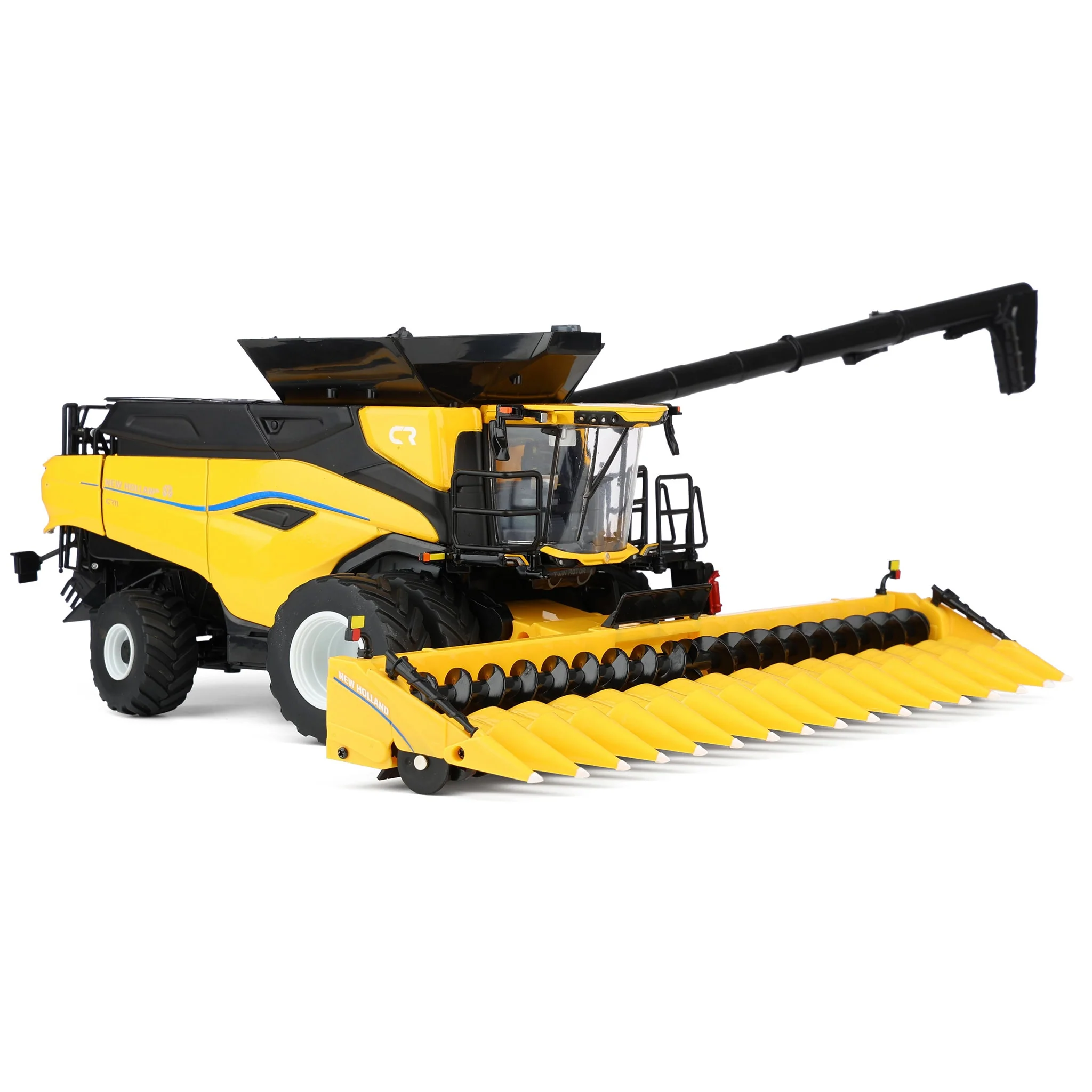 New Holland CR11 Combine with Draper & Corn Heads- ERTL Prestige Collection - – Bild 3