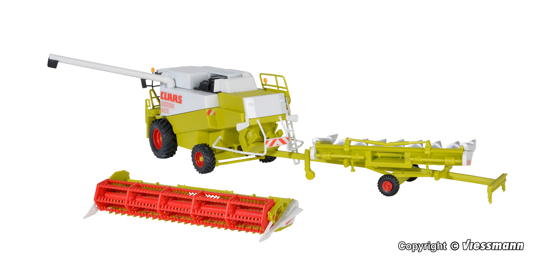 Claas Mähdrescher mit Schneid- und Maisgebiss( Bausatz ) – Bild 3