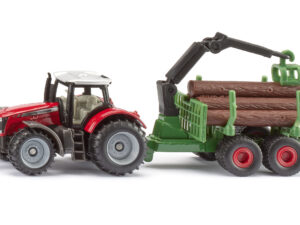 Massey Ferguson mit Forstanhänger (lieferbar ab 1.Halbjahr 2026)
