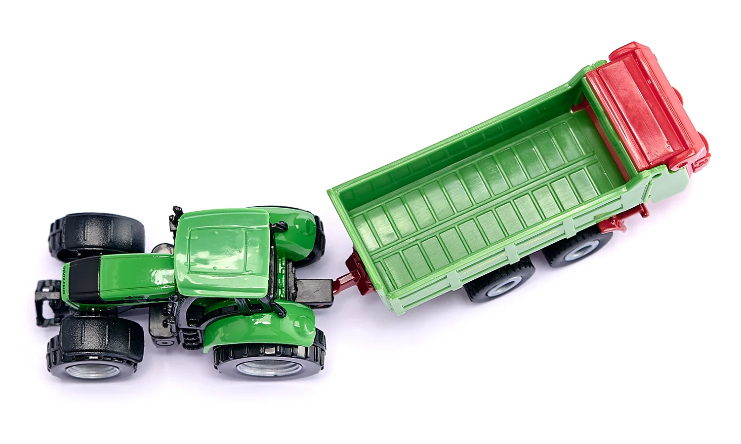 Deutz-Fahr Traktor mit Strautmann Universalstreuer – Bild 2