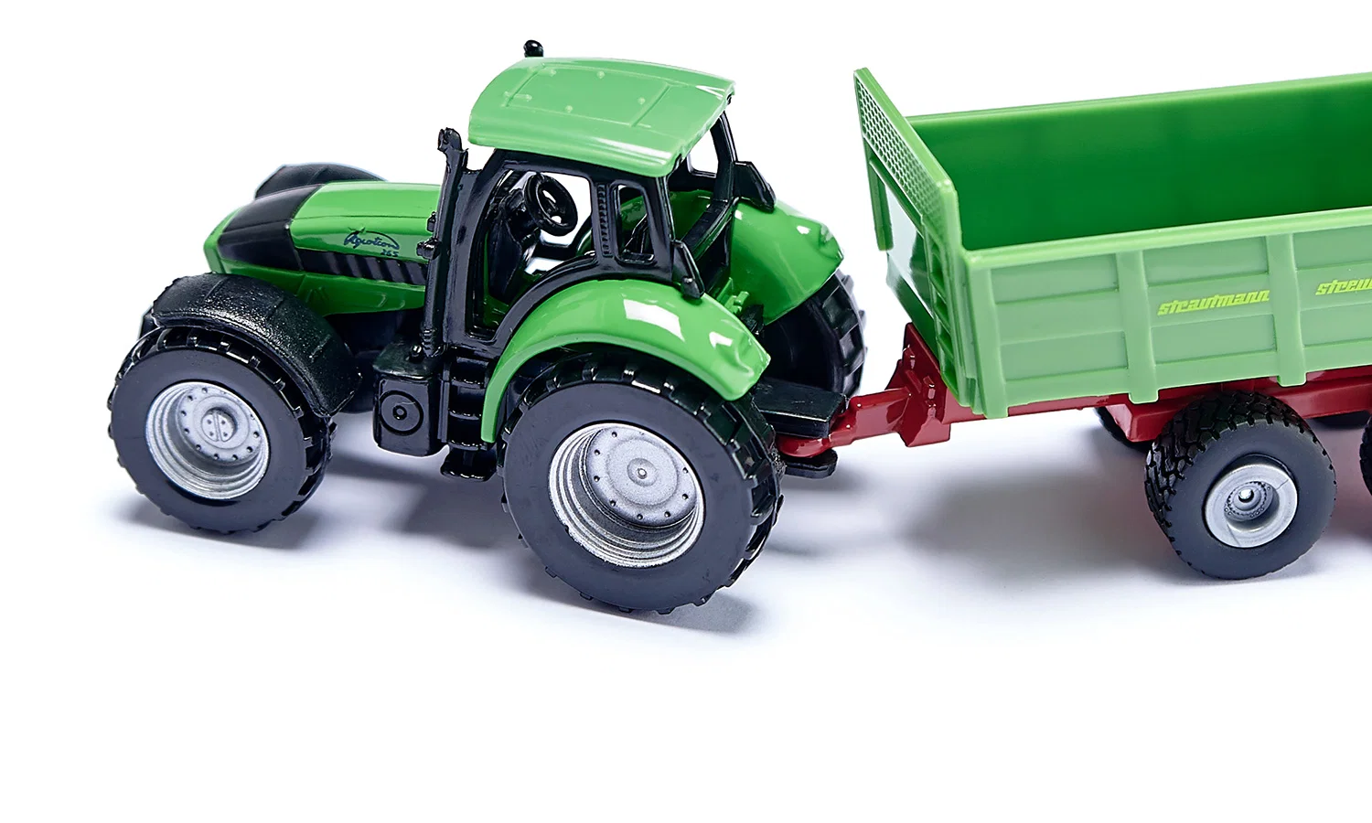 Deutz-Fahr Traktor mit Strautmann Universalstreuer – Bild 3
