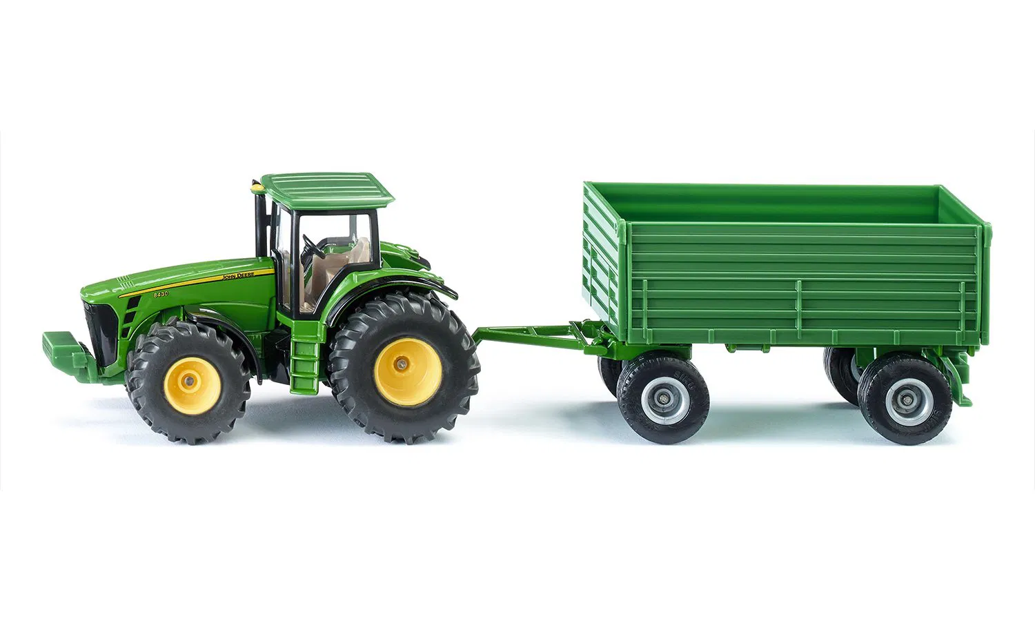 John Deere mit Seitenkipper