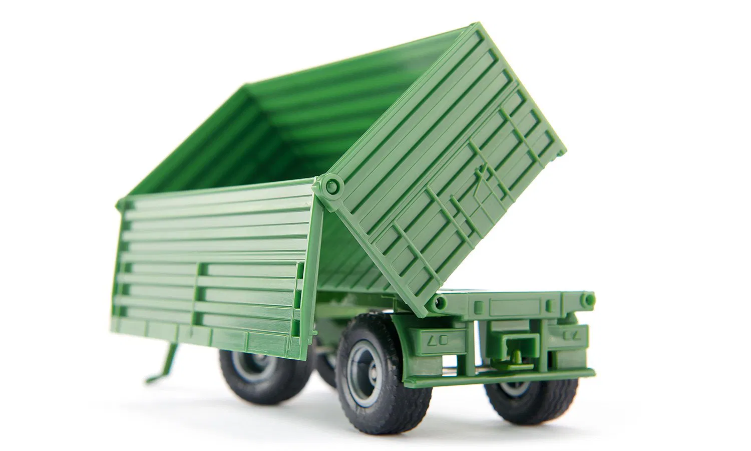 John Deere mit Seitenkipper – Bild 2