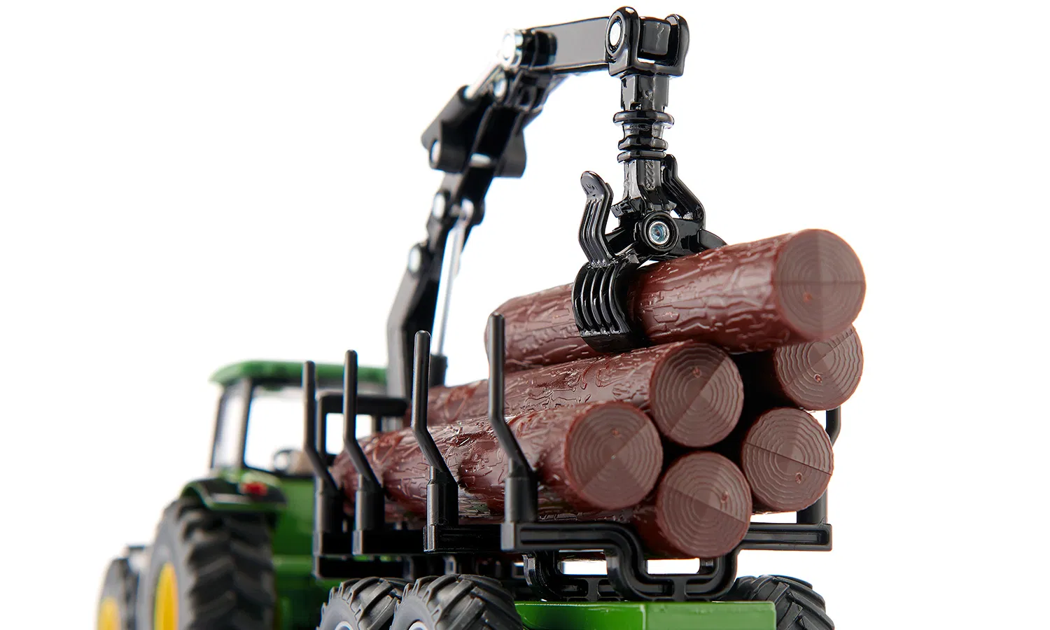 John Deere mit Forstanhänger – Bild 3