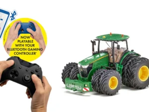 John Deere 7290R mit Doppelreifen und Bluetooth App-Steuerung