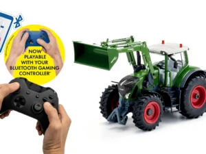 Fendt 933 Vario mit Frontlader und Bluetooth App-Steuerung
