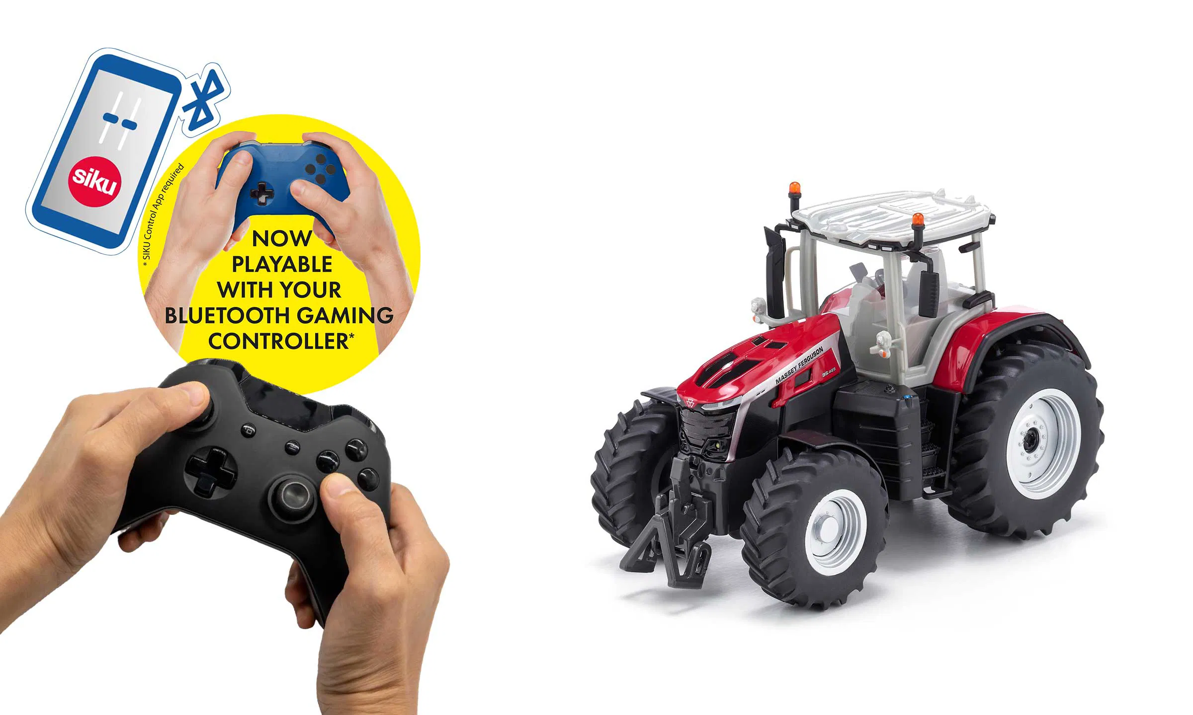 Massey Ferguson 9S mit Bluetooth App-Steuerung