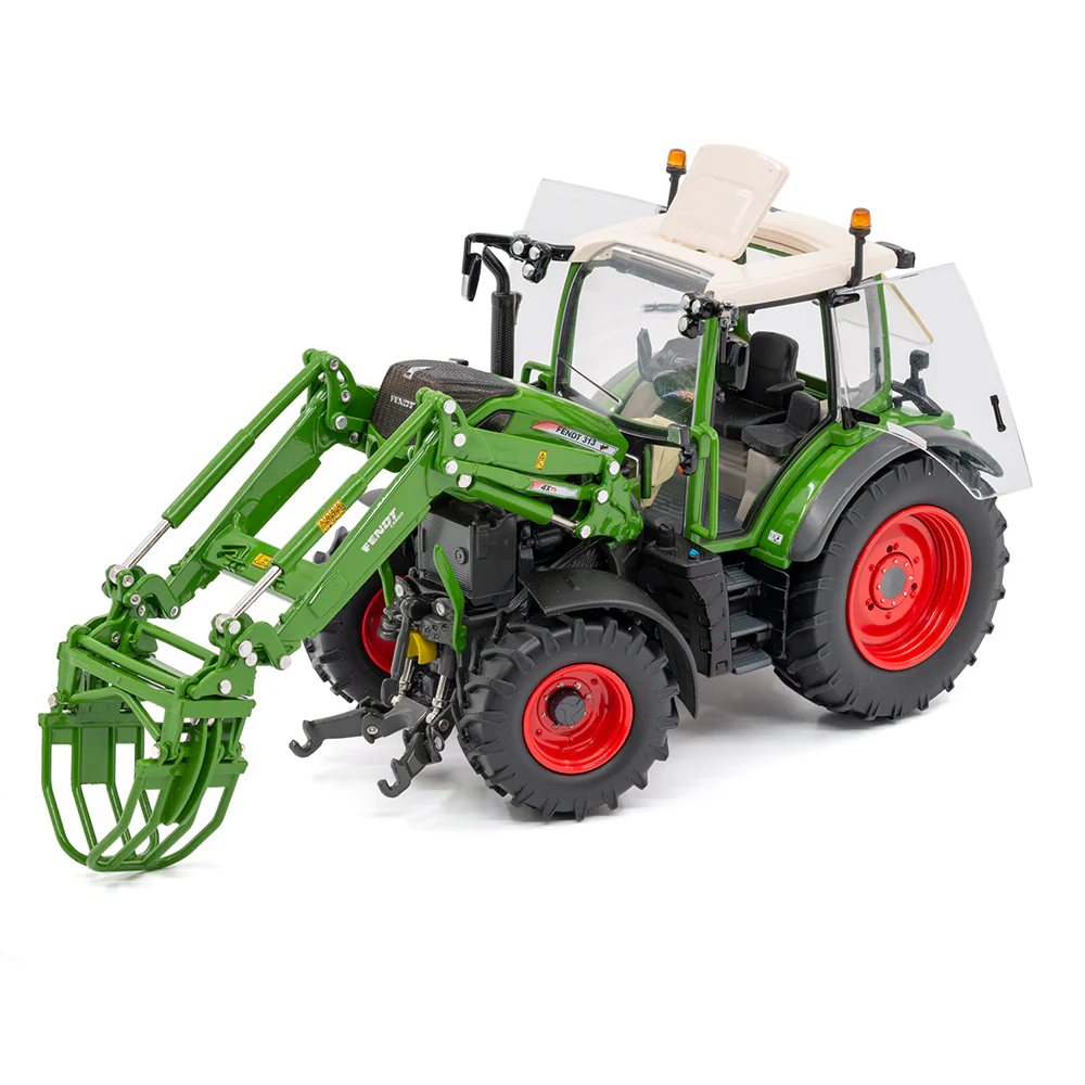 Fendt 313 Vario FL mit Ballengreifzange – Bild 2